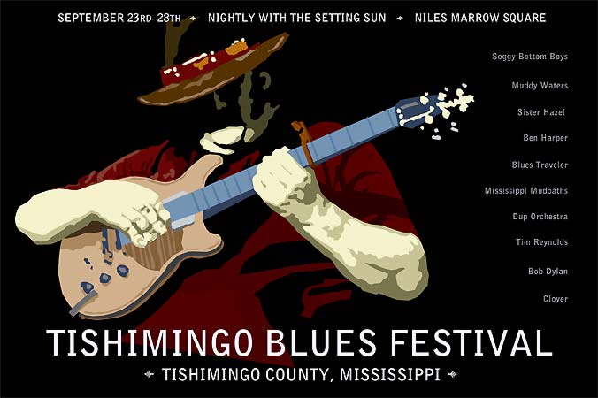 Blues Festival Poster